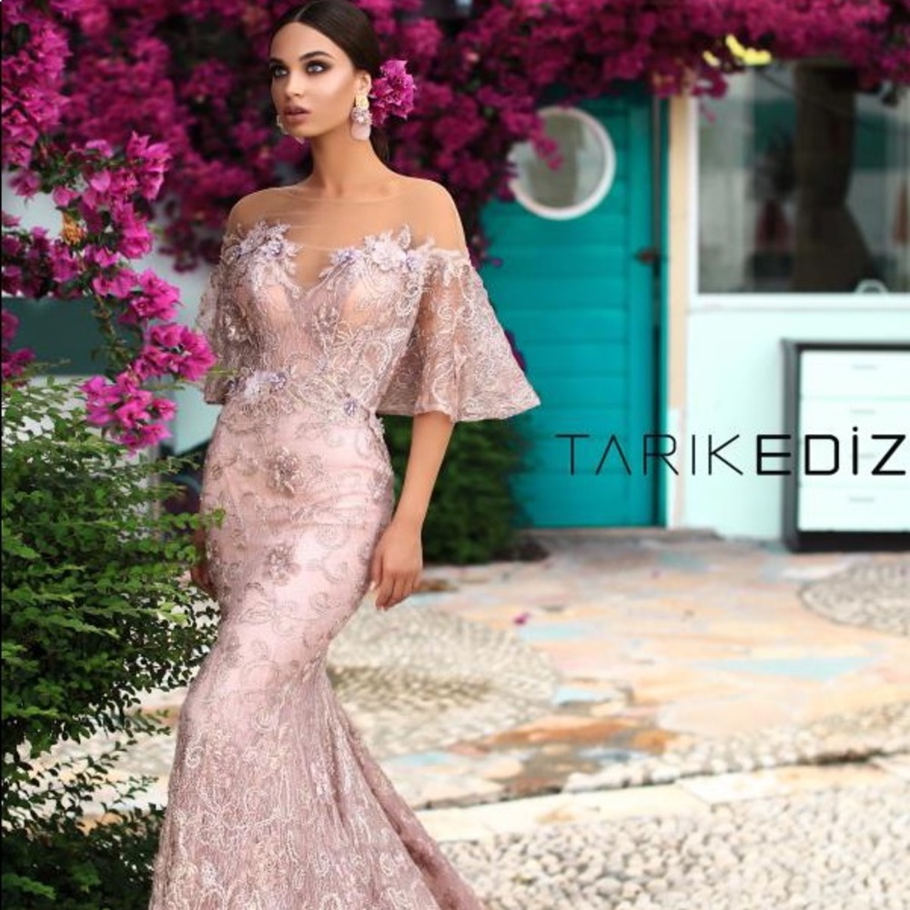 Tarik Ediz evening dress